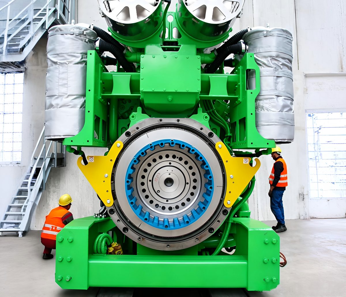 AP-1500NG 1.5 MW large-bore open gas generator set